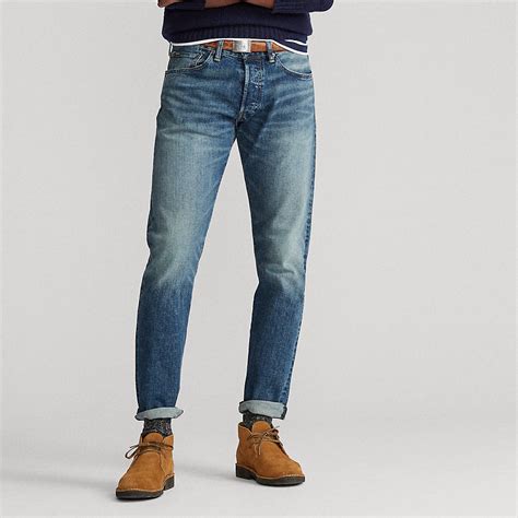 Buy Ralph Lauren Hampton Relaxed Straight Stretch Jean Warrenton