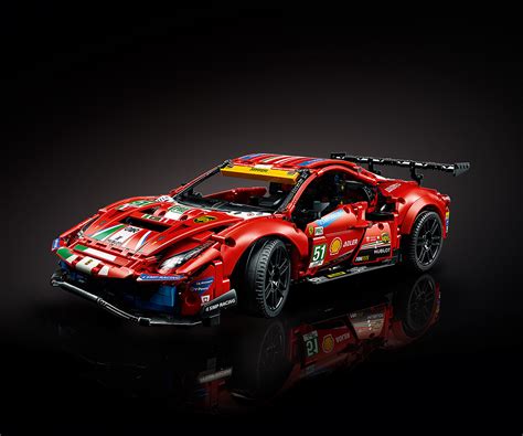 Игрален комплект конструктор ЛЕГО Technic 42125 - Ferrari 488 GTE AF ...