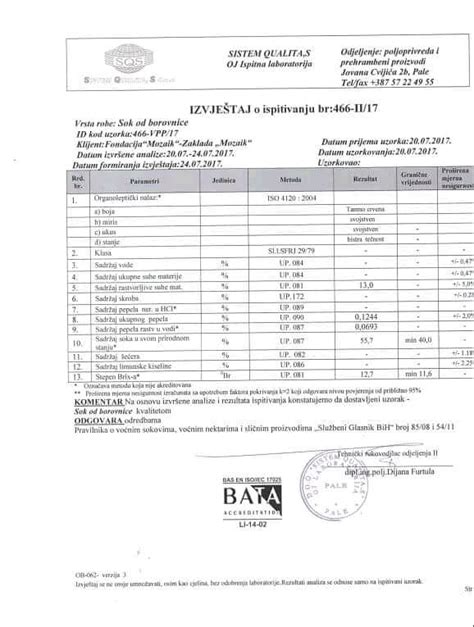 Prirodni sok od organske borovnice Bezalkoholna pića OLX ba