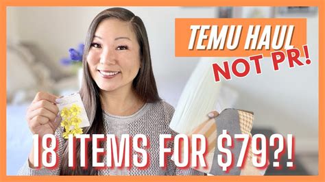 ⭐unsponsored Temu Haul⭐ 18 Items For Under 80 May 2023 Youtube