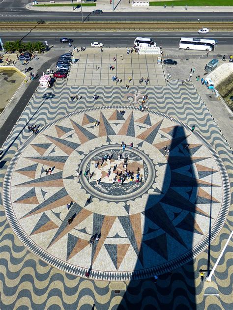 Padr O Dos Descobrimentos Monumento De Los Descubrimientos Windrose