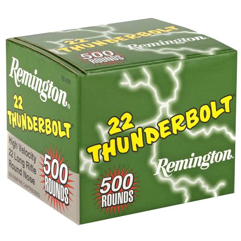 Remington Thunderbolt 22lr 40 Grain 500 Rounds Per Box Northwest Defense