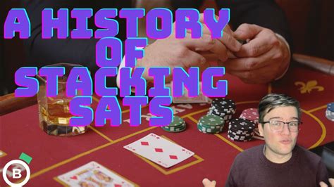 A History Of Stacking Sats YouTube