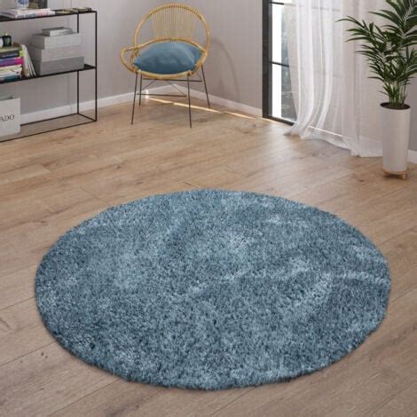 Paco Home Tapis Shaggy Tapis De Salon Poil Long Doux Moderne Motif