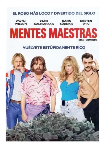 Mentes Maestras Masterminds Owen Wilson Pelicula Dvd Meses Sin Inter S