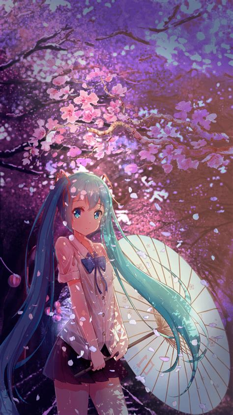 Hatsune Miku Phone Wallpapers Wallpaper Cave