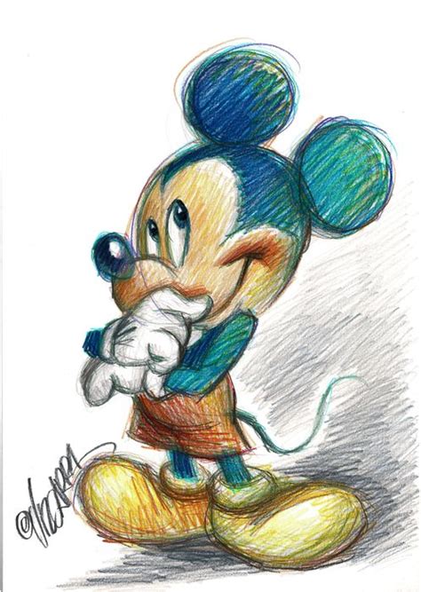 Mickey Mouse Original Drawing Joan Vizcarra Original Catawiki