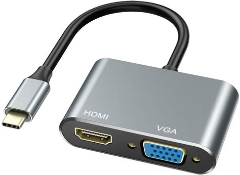 CÁP CHUYỂN ĐỔI USB TYPE C SANG HDMI VÀ VGA 9hComputer