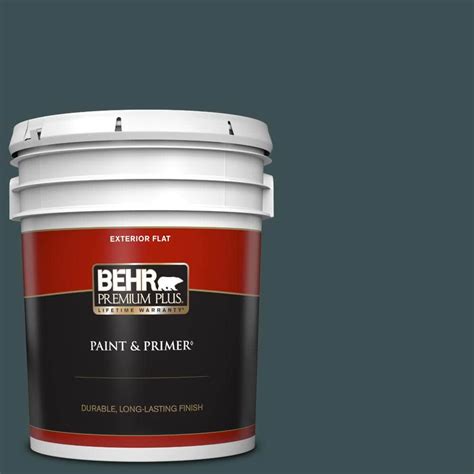 Behr Premium Plus Gal S Thermal Flat Exterior Paint Primer