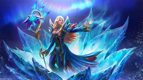 Dota 1 Wallpaper Crystal Maiden