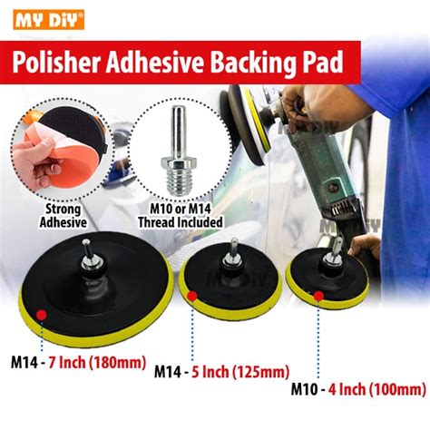 Mydiyhomedepot Polisher Adhesive Pad Polisher Backing Pad