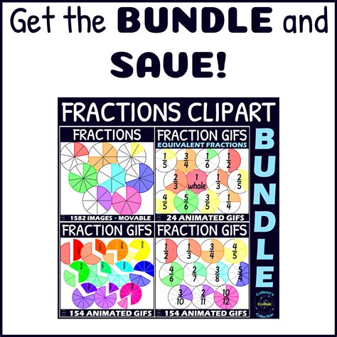 Circle Fractions Clipart Made By Teachers