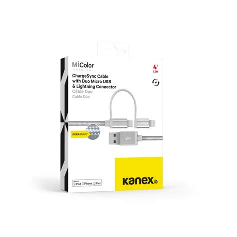 Kanex Cable Trenzado Usb A A Micro Usb Adaptador Lightning 12m Compudemano