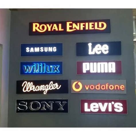 Front Lit LED Acrylic Letter At Rs 290 Running Inch In Gajraula ID