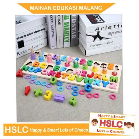 Jual Mainan Berhitung Montessori Puzzle Puzzle Berhitung Dengan