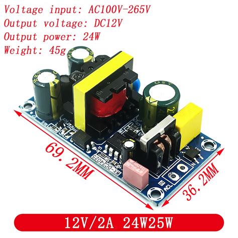 AC DC 5V 700mA 12V 450mA 9V 500mA 3 5W Precision Buck Converter AC 220V