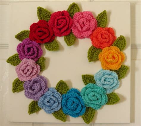 Spring And Summer Crochet Wreaths Unique Yarn Designs