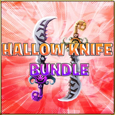 Hallow Knife Bundle - Shop MM2 Godlys and more from MM2Store