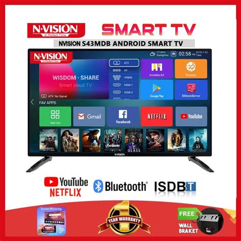 Nvision S Mdb Inch Smart Tv With Isdb T Digital Receiver Youtube