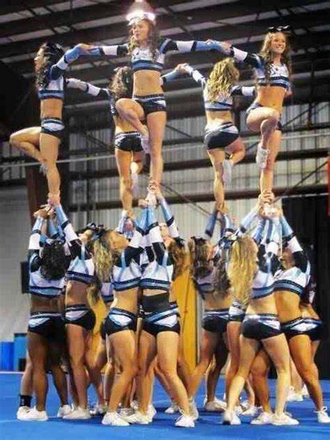 I Love This Creativity Of A Stunt Formation Genius Cheer Routines