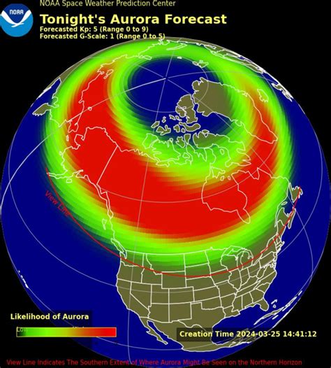 After Severe Geomagnetic Storm Only Some May See Aurora Monday