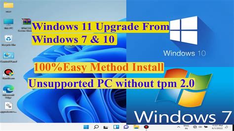 How To Install Windows On Unsupported Pc Without Data Loss Upgrade