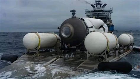 Recrean la forma en la que fue la implosión del submarino Titán