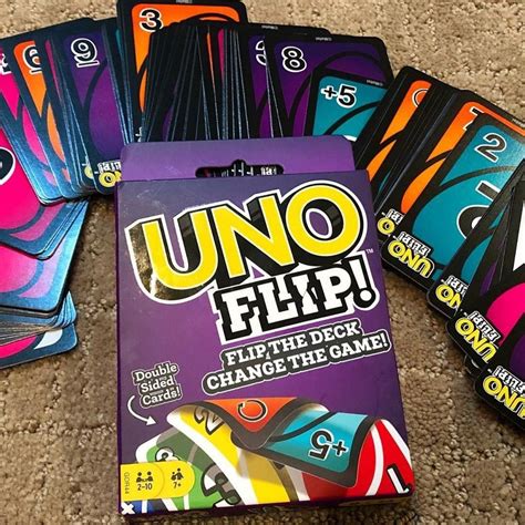 Uno Flip baralho engraçado Mattel presente para crianças Uno Shopee