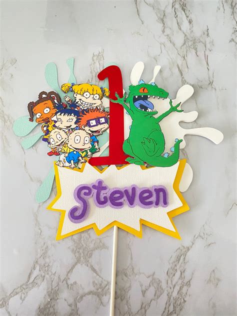 Rugrats Cake Topper Rugrats Birthday Decor Rugrats Party Etsy