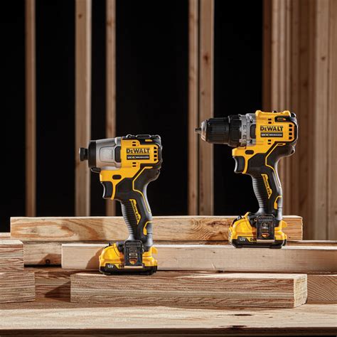 DeWalt DCK2111L2T 12V XR Cordless Combi Drill Impact Driver Kit 2 X 3