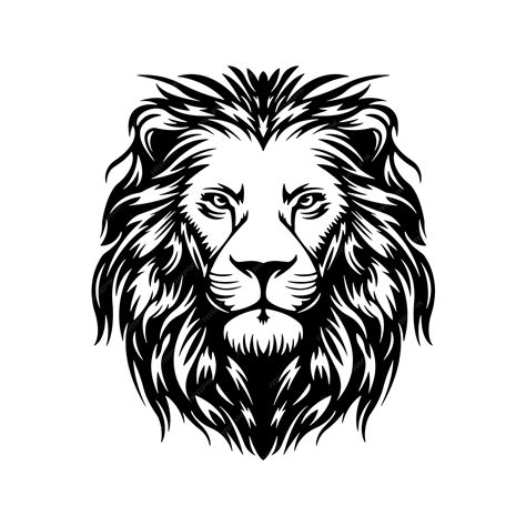 Premium Vector | The lion is a symbol of courage leadership and ...