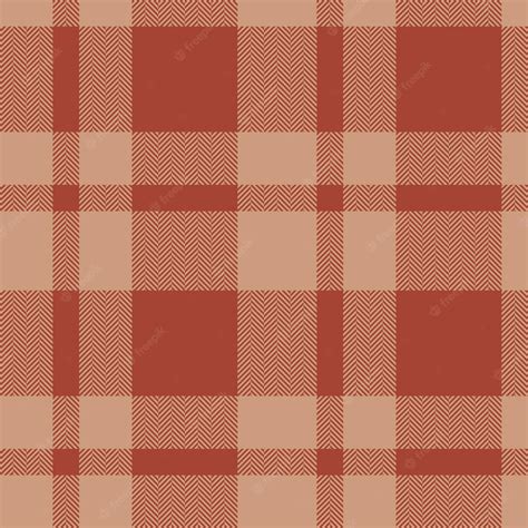 Premium Vector Seamless Tartan Textile Fabric Vector Check Texture Plaid Pattern Background