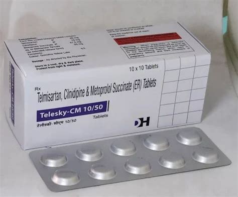 Telmisartan And Metoprolol Succinate Tablets At Rs Strip