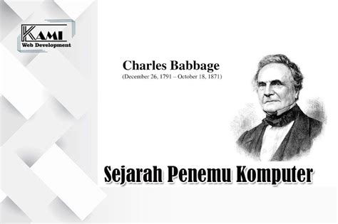 Sejarah Penemu Komputer