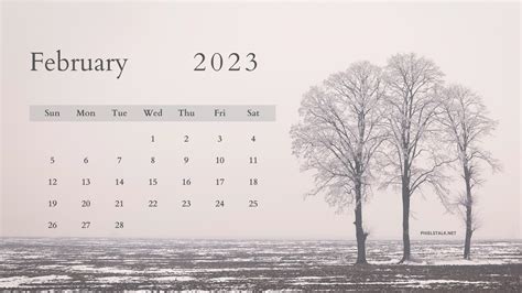 February 2023 Calendar Wallpapers - Top Free February 2023 Calendar ...