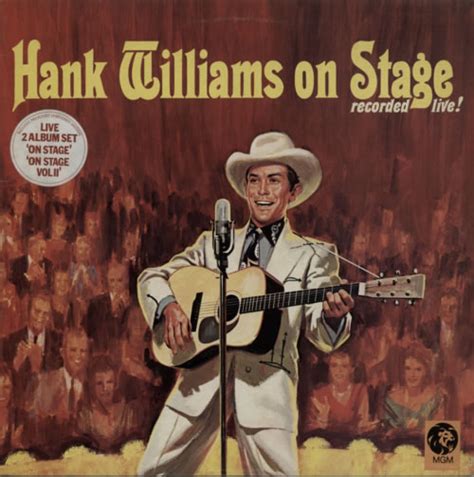 Hank Williams Hank Williams On Stage I And Ii Uk 2 Lp Vinyl Record Set