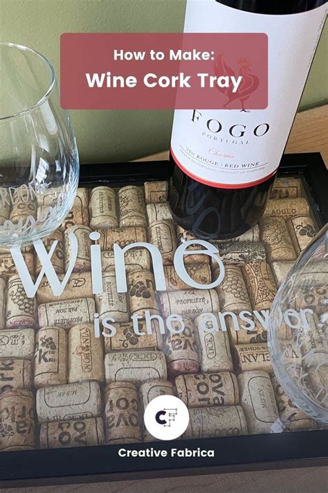 Make A Wine Cork Tray