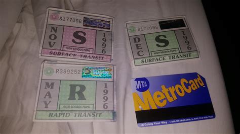 I See Your Blue Metrocard And Raise You 2 Bus Passes And A Subway Pass R Nyc