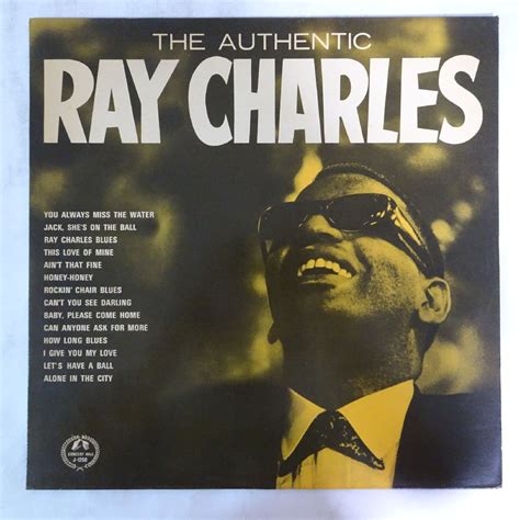 【やや傷や汚れあり】14018665【国内盤ペラジャケ】ray Charles Lauthentique これがレイ・チャールズだの