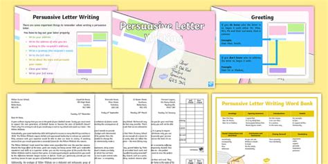 Persuasive Letter Examples Writing Resource Pack Twinkl