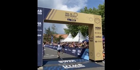 Résultat Grand Trail du Saint Jacques victoire de Matthieu Simon en