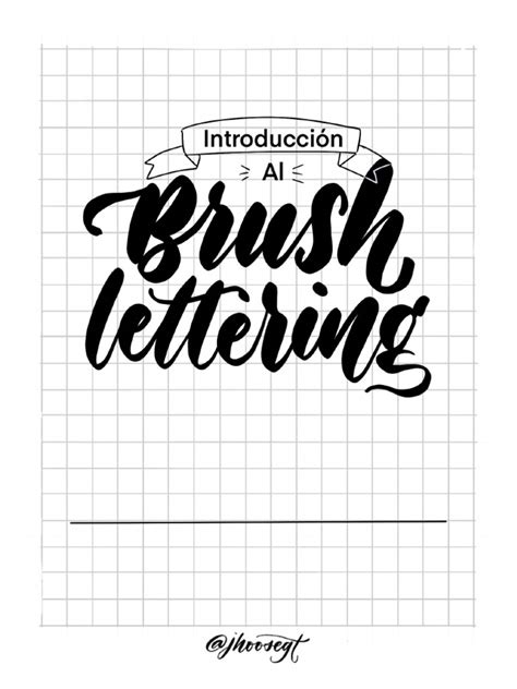 Brush Lettering | PDF