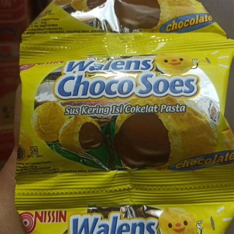 Jual Walen Choco Soes Nissin 15g Sus Kering Isi Cokelat Pasta Shopee