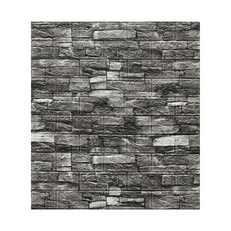 Xyywen Wall Stickers Wall Stickers For Bedrooms Retro Stone Pattern 3d