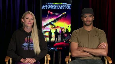 Ir Interview Brittany Williams And Aaron Parker For Hyperdrive [netflix] Video Dailymotion