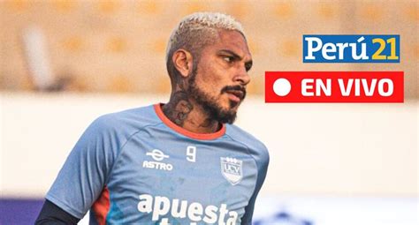 Paolo Guerrero Debutará Como Titular Esta Noche En El Ucv Vs Cusco Fc