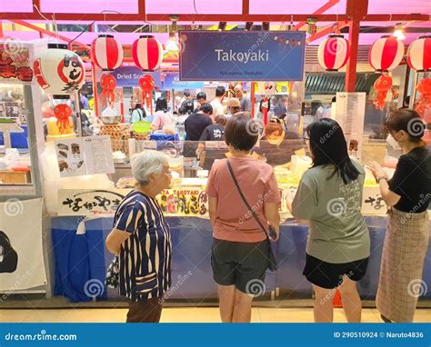 Singapore Night Market Pasar Malam Editorial Stock Image Image Of