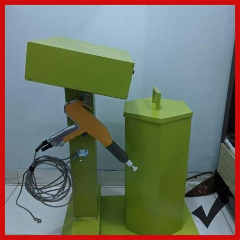 Jual Mesin Powder Coating Spray Gun Machine Oven Cat Bubuk Csk At