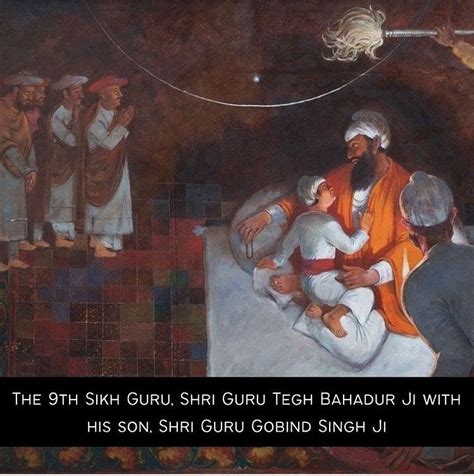 Pin By Jagjit Singh On Sikh Art Guru Pics Guru Tegh Bahadur Guru