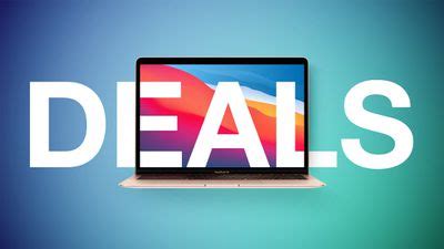 Deals: Apple's 256GB M1 MacBook Air Drops to $899.99 on Amazon ($99 Off ...